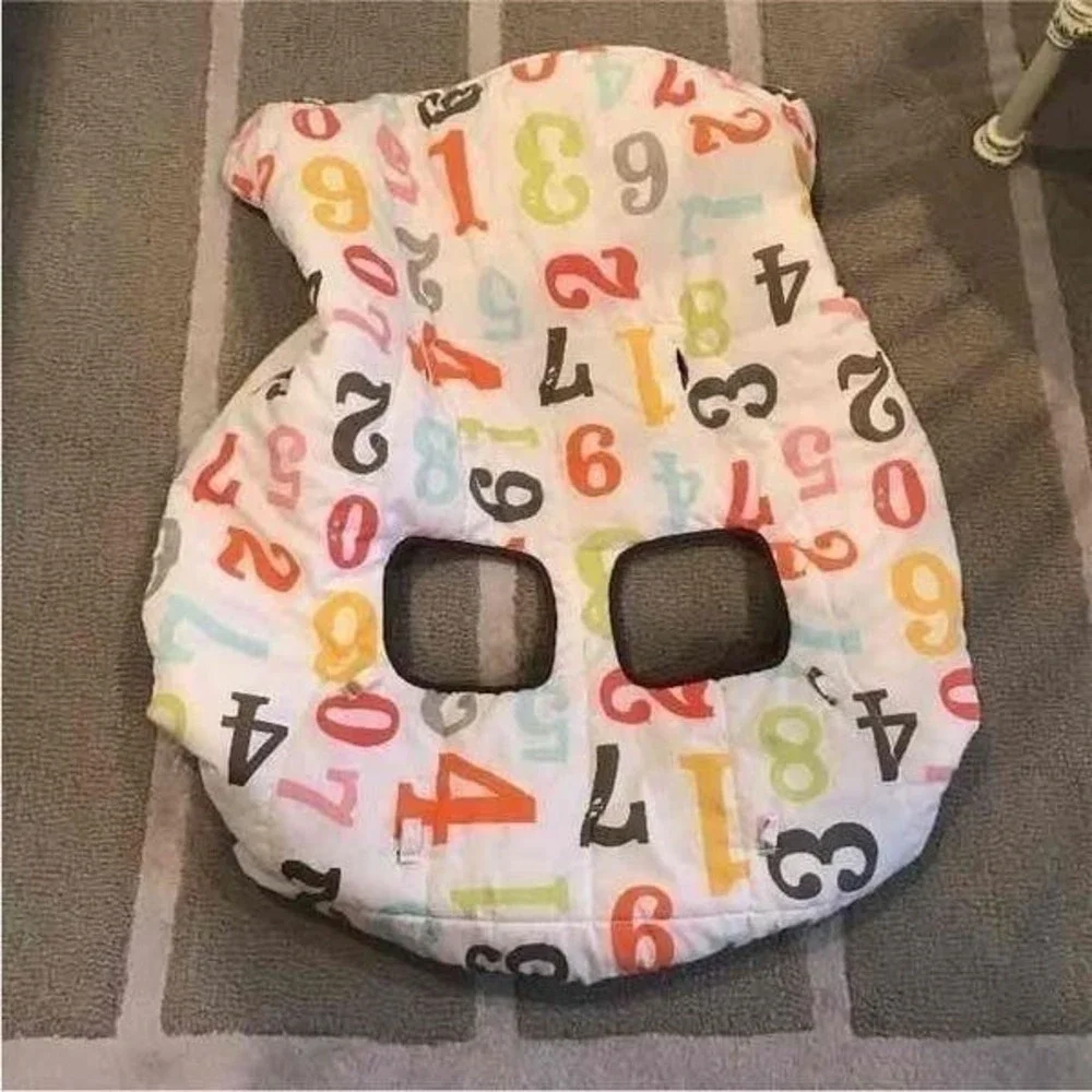 Alphabet‎ highchair cart cover